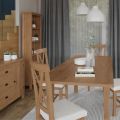 Portland Rustic Oak Dining / Living Room Furniture