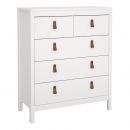 Barcelona Chest 3+2 Drawers in White