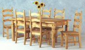 Corona Mexican 6` table & 6 chairs