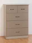 Nevada Oyster 3+2 Drawer Chest