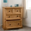 Corona Mexican Pine Bedroom Furniture (Seconique)