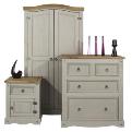 Corona Grey Washed Bedroom Furniture