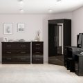 Nevada Black Gloss Bedroom Furniture