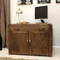 Shiro Walnut Home Office Furniture (Walnut)