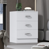 Tunis White Bedside