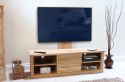 Mobel Oak Mounted Widescreen Television Cabinet