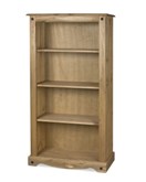 Corona Mexican 3 shelf bookcase