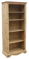 Corona Mexican tall bookcase