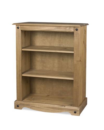 Corona Mexican 2 shelf bookcase