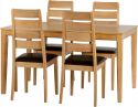 Logan 4ft Dining Table with 4 Chairs