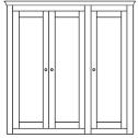 New Quercus 6` Wide Triple Wardrobe