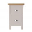 Portland Painted 2 Drawer Small Bedside