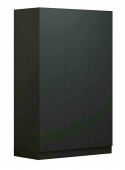 Stora Modern 3 Door Black Matt Wardrobe