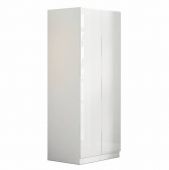 Stora Modern 2 Door White Gloss Wardrobe