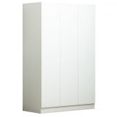 Stora Modern 3 Door White Matt Wardrobe