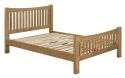 Toronto Oak 5`0 Kingsize Bed