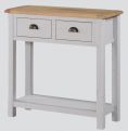 Kenmore Grey Painted Oak Large Hall Table