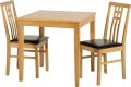 Vienna 2ft 6" Square Dining Table with 2 Chairs