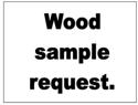 Richmond White Wood Sample Request
